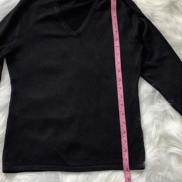 Maxfield Sweater~Laced sleeve embellished - Picture 10 of 10